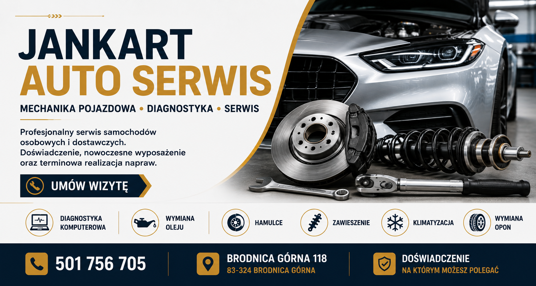 JANKART Auto Serwis – warsztat samochodowy